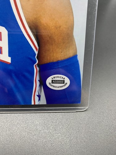 Joel Embid 8x10 Signed Photo Philadelphia 76ers Autographed NBA - Picture 4 of 4