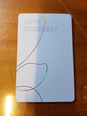 BTS LOVE YOURSELF HER V Taehyung 'V' Ver. Photo Card Official(43