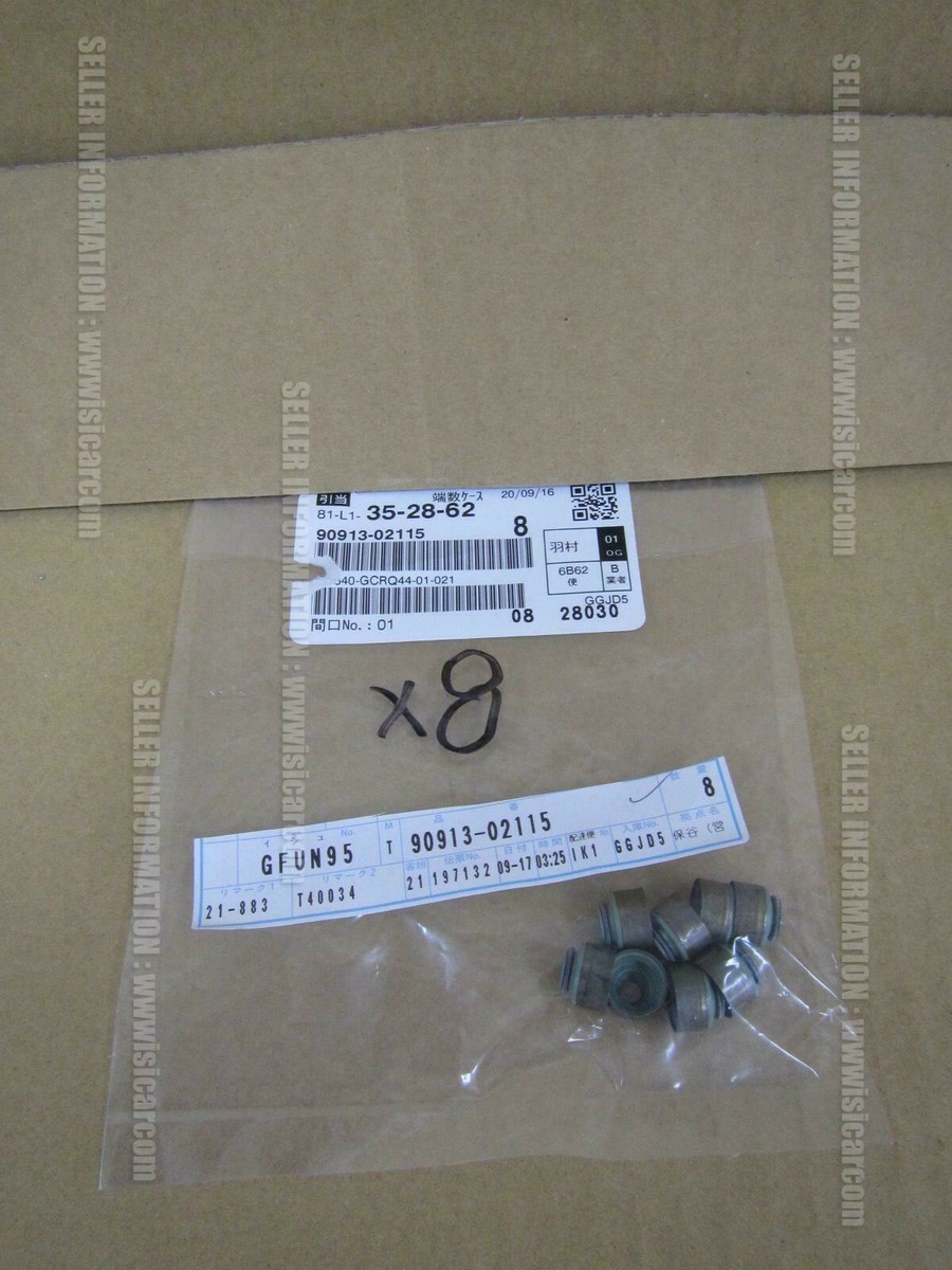 TOYOTA CELICA ST202 ZZT231 SEAL VALVE STEM OIL SET X8PC 90913