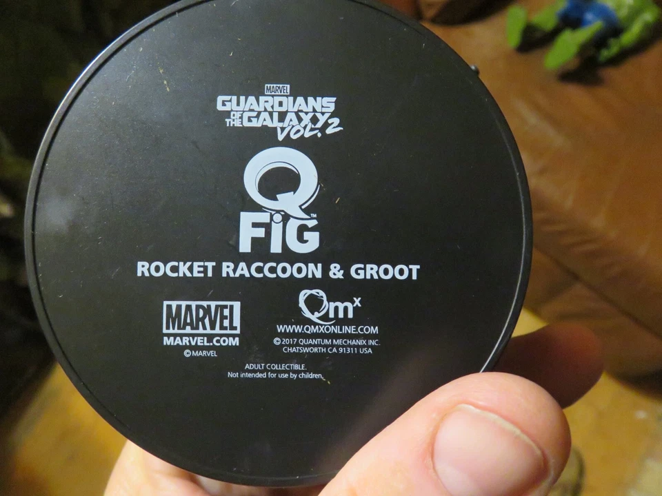 Q Fig Rocket Racoon and Groot Marvel Guardianes de la Galaxia Vol. 2 Foto 3 de 3