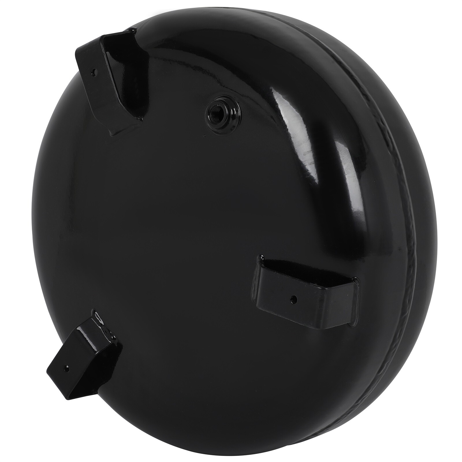 4 Gallon 8 Ports Steel Pancake Air Tank For Air Ride Suspension Train Horn