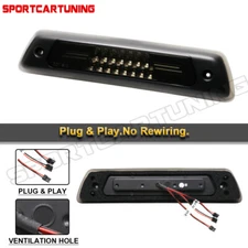 LED Smoked Third 3rd Brake Light Tail Rear Cargo Lamp For 2009-2014 Ford F-150