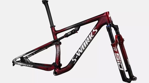 2023 Specialized S-WORKS Epic Frameset Large L Frame + RS SID Fork Red Tint NEW - Picture 2 of 3