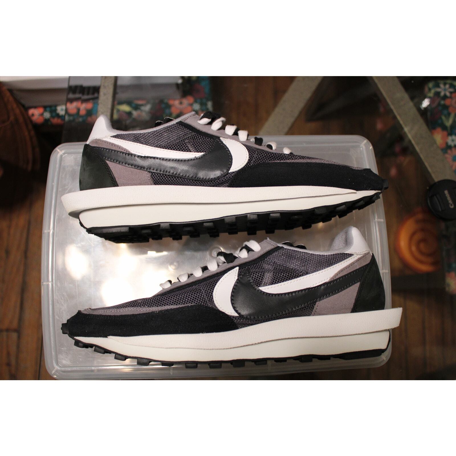 SACAI X NIKE Nike Sacai X LDWaffle nere BV0073 001 taglia 11