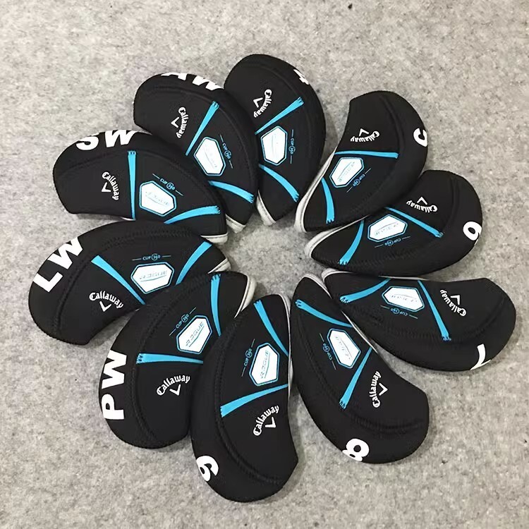 10Pcs Quality Black Callaway Rogue Neoprene Golf Iron Head C