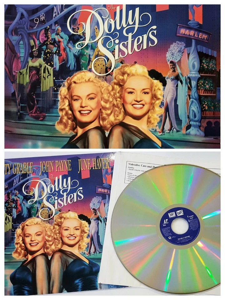The Dolly Sisters (Laserdisc, 1945, FOX) Betty Grable, John Payne, June Haver  - Image 3 of 4
