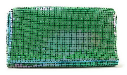 Womens Evening Clutch Metal Mesh Party Wedding Prom Banquet purses handbags - Picture 35 of 54