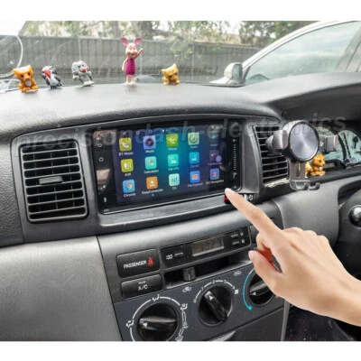 GUWANG-STORE For 2002-2007 Toyota Corolla 7" Android CarPlay Car Radio Stereo GPS Navi 4+64GB