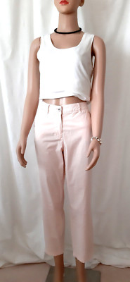 Darling Harbour Hose Sommerhose Chino Gr. 40 rosa neu Stoffhose Baumw. Elasthan