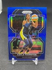 2022 Panini Prizm WNBA Prizms Blue #48 Kayla Thornton /149 - Wings Liberty
