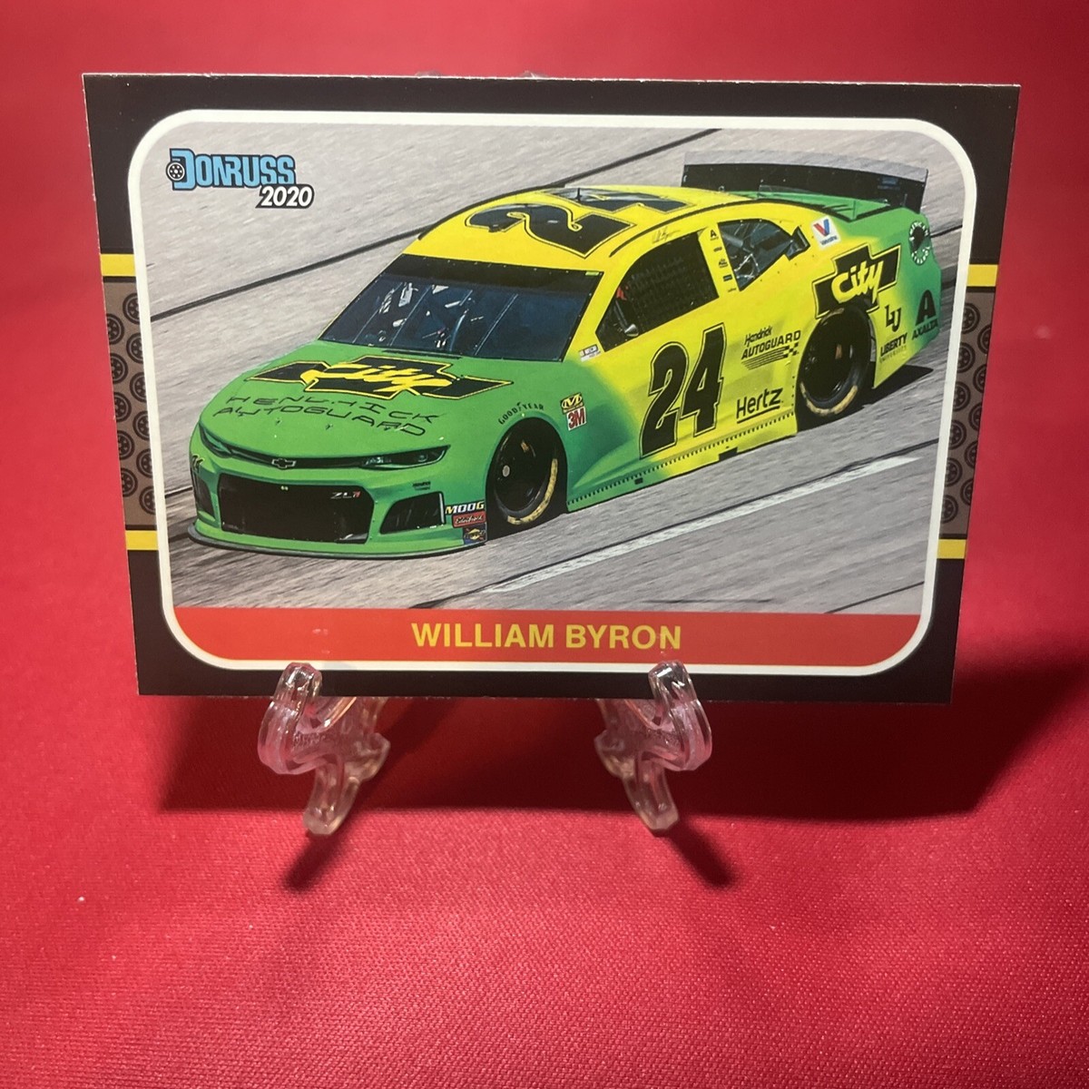 2020 Donruss Racing NASCAR Base Set Retro 1987 #197 William Byron C343