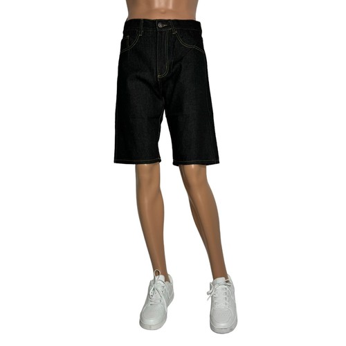 LIME TREE Men’s Denim Jorts - Straight Fit Casual Jean Shorts Size 32-42 - Picture 5 of 19