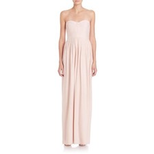 Parker Blush Bayou Strapless Bodice Gown Evening Prom