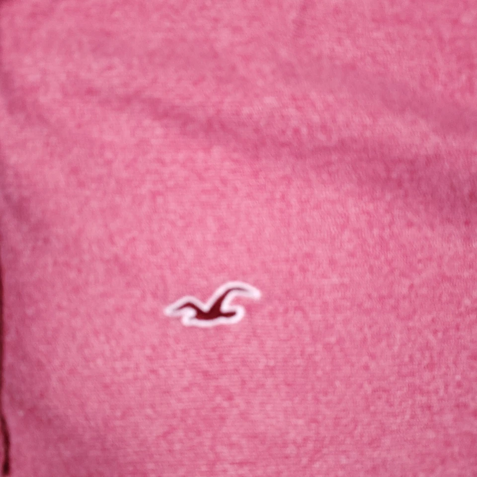 Camisa Hollister Para Hombre Roja Mediana Henley Camiseta Horizontal Pin Rayas Ropa de Playa Foto 2 de 4