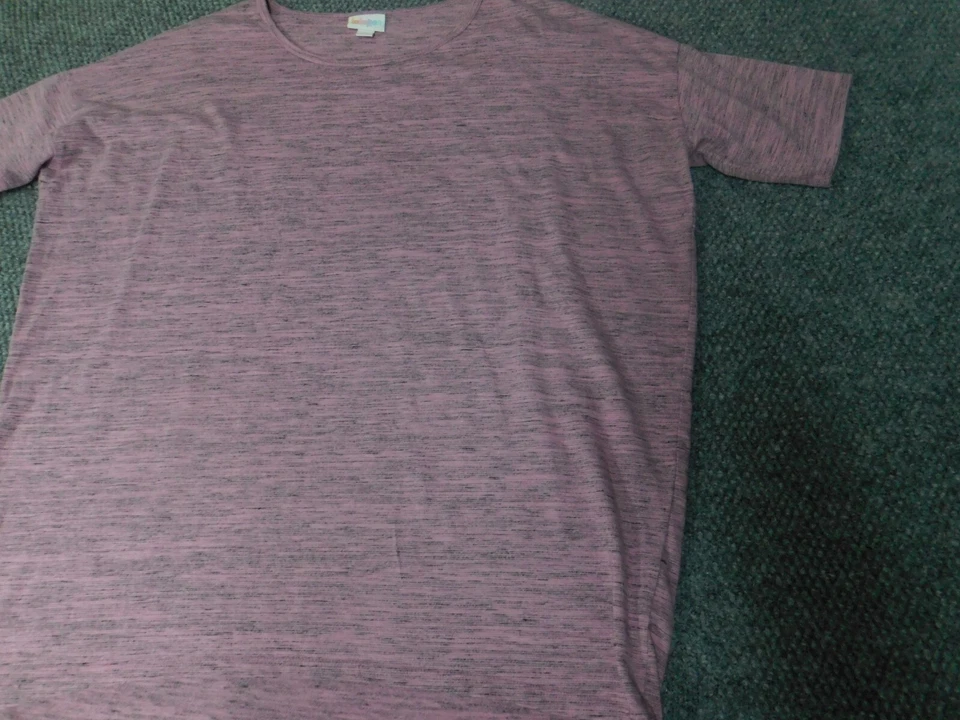 Lularoe женская рубашка маленький фиолетовый пуловер эластичной - Изображение 3 из 4