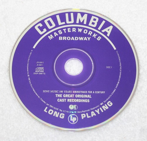 Broadway: The Great Original Cast Recordings ~ 1999 Columbia Used Dbl CD VG++ - Picture 5 of 10