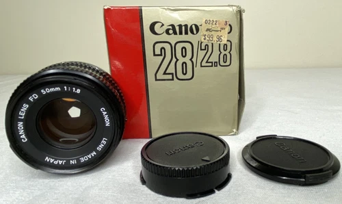 Canon 28mm f/2.8 FD-Mount Manual Focus Lens