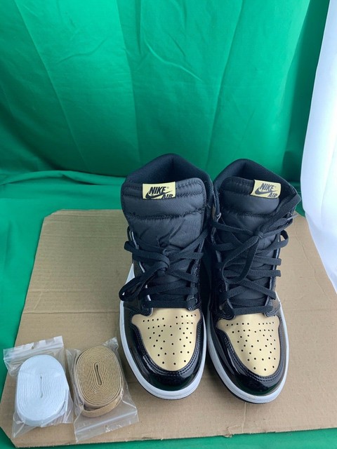 air jordan 1 retro high og gold top 3