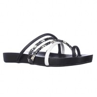 Guess Jiyana Toe Loop Slide Sandals - Black Multi, 8.5 Us on sale Guess Jiyana Toe Loop Slide Sandals - Black Multi, 8.5 Us on sale