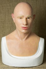 Hand Made, Silicone Mask "Hans" Halloween, Pro High Quality, Unique, NEW
