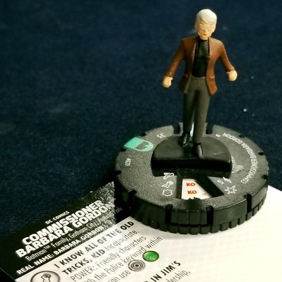 COMMISSIONER BARBARA GORDON - 020 - UNCOMMON Batman Animated DC Heroclix #20