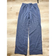 Armani Collezioni High Rise Blue Lightweight Trousers 4 Womens Italian