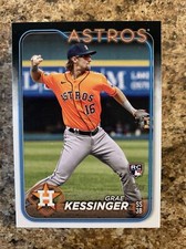 (50) Grae Kessinger 2024 TOPPS SERIES 1 ROOKIE CARD LOT #226 HOUSTON ASTROS RC