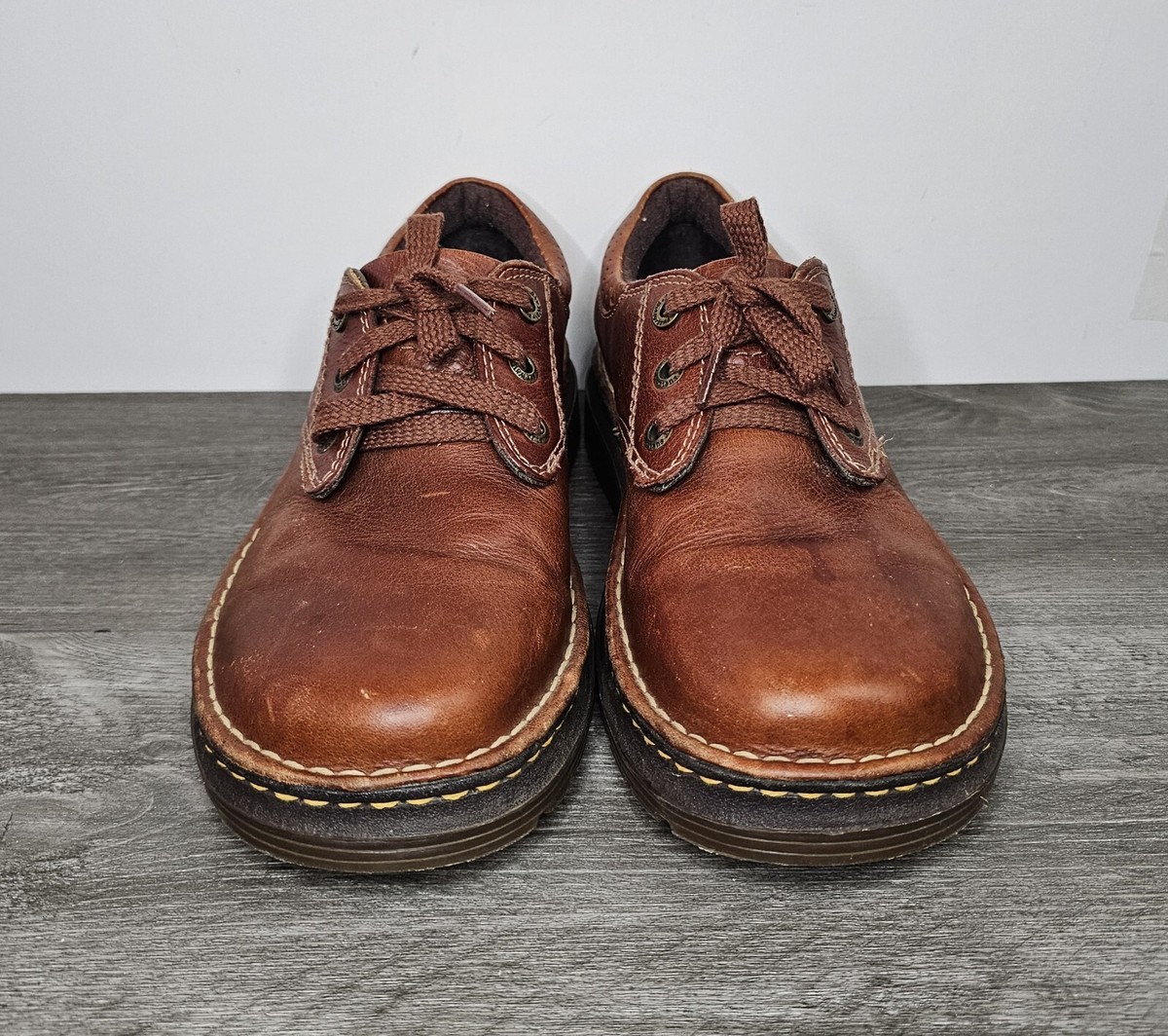 Dr Martens Shoes Mens Size 12 Mason Brown Leather Lace Up Oxfords Dr Martens Mason Brown Leather Lace Up Casual Oxford Shoes  main image 4