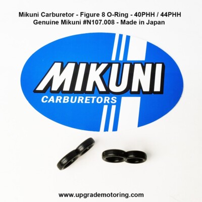 Mikuni 40PHh 44PHH Carburetor Figure 8 O-Rings Pair #N107.008