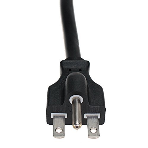 AC Power Cord | 6-15P to C13 | 14 AWG | 15 ft | Black