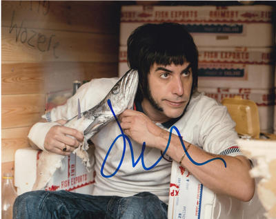 SASHA BARON COHEN SIGNED 8X10 PHOTO AUTOGRAPH THE BROTHERS GRIMSBY COA A