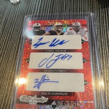 Multi Graphics, Leaf Tray, Wilson, Isaiah Fosky, Zach Harrison /9 AUTO