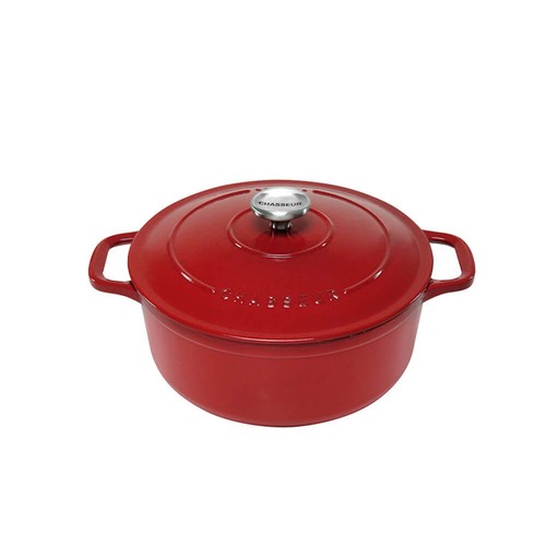 Chasseur Round French Oven Federation Red Perfect For Slow Cooking and Simmering - Picture 6 of 7