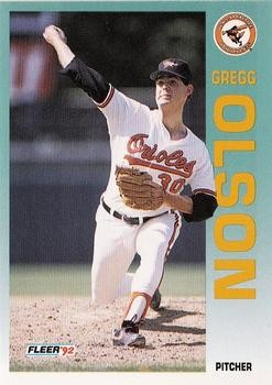1992 Fleer #21 Gregg Olson L1