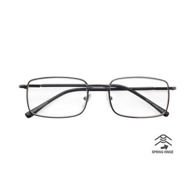 Reading Glasses Mens Womens 4 Pack Metal Frame Readers Eyeglasses Spring 