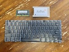 Apple Titanium PowerBook G4 keyboard, Air Port card, 128 RAM, free shipping