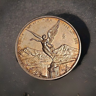 1998 Libertad 1 Oz .999 Silver Mexico Very Scarce | eBay