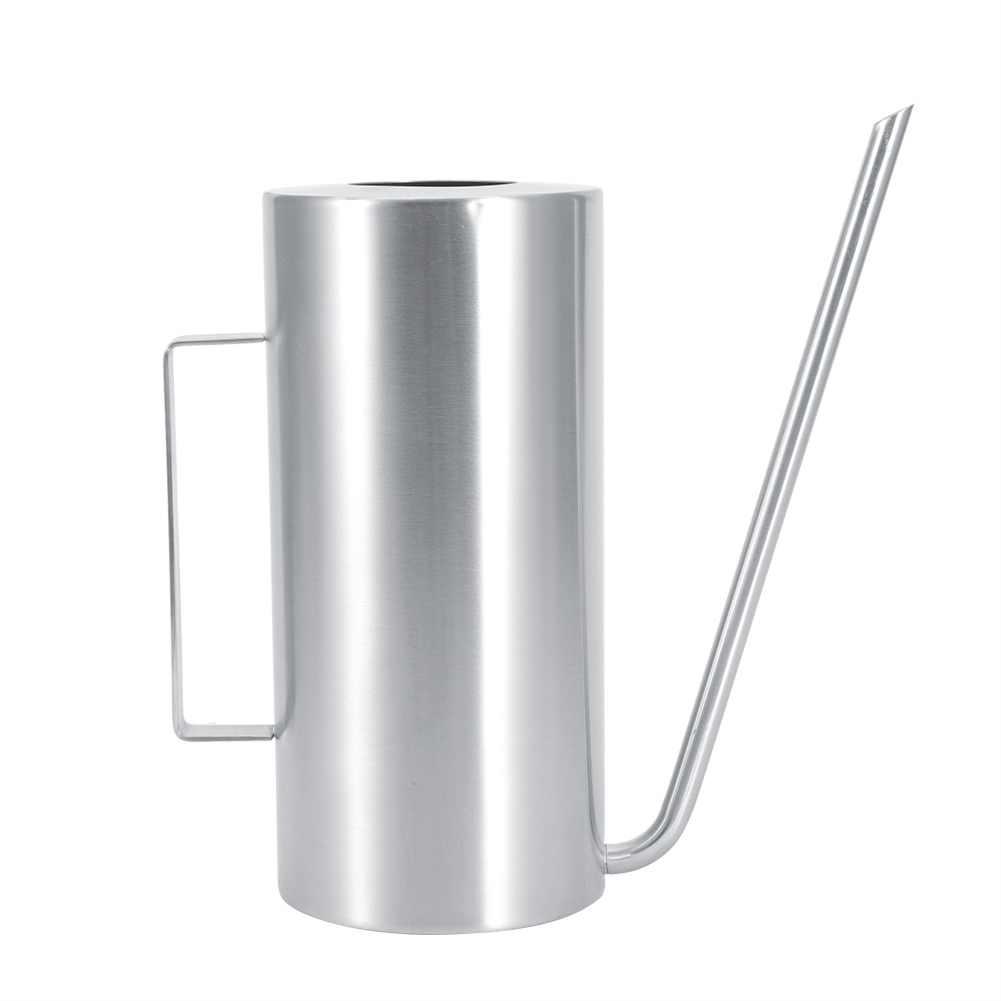 1.5L Stainless Steel Plant Potted Watering Pot Long Spout Watering Can.