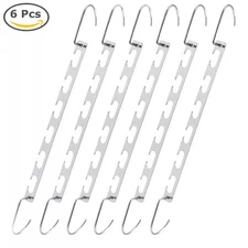 6 Pack Metal Wonder Closet Hanger Organizer Hook Space Saving Clothes Rack US