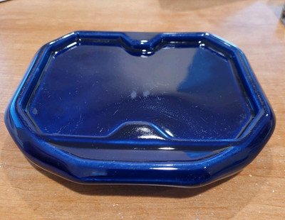 Hall China  TEA FOR TWO  Replacement Base Only  COBALT BLUE  Mid-Century