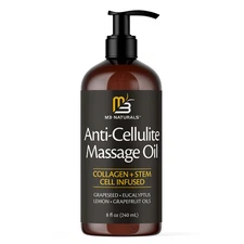 Anti Cellulite Massage Oil for Massage Therapy - Collagen and Stem Cell Skin Tig
