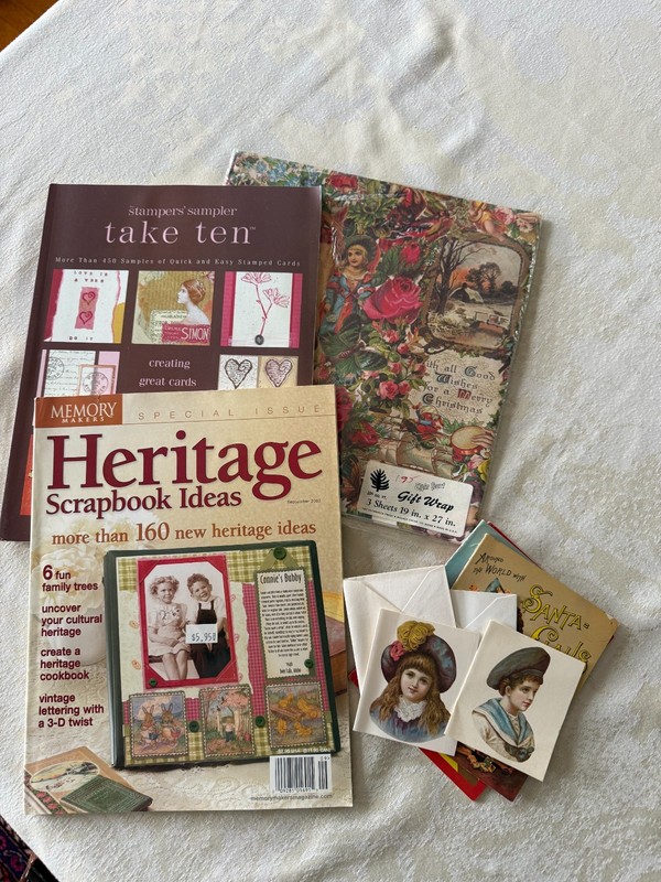 Heritage Scrapbook Ideas + Take Ten Stamper's Sampler