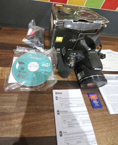 Superb Nikon Coolpix L810 16MP CCD Bridge Digital Camera 26x Zoom+8GB Memory - Picture 20 of 23
