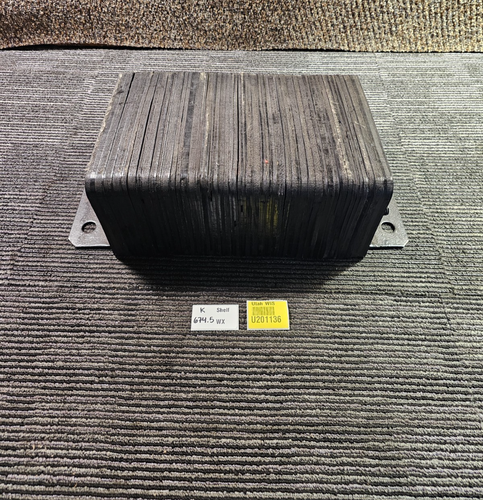 Paraurti Dock Rettangolare, 10 in x 14 1/2 in x 6 in Paraurti, Gomma Laminata 4W942 - Foto 10 di 10