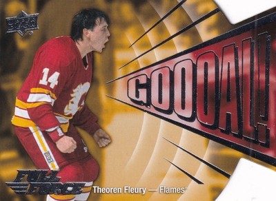 THEOREN FLEURY   15-16 UD FULL FORCE   GOOOAL! # G-TF