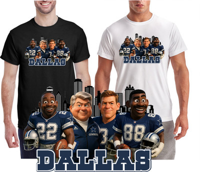 Dallas Football Legends Style Performance T-Shirt | TriDri Athletic Tee