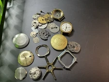 Vintage Watch Lot Parts/Repair Helbros Timex & More Please See All Photos