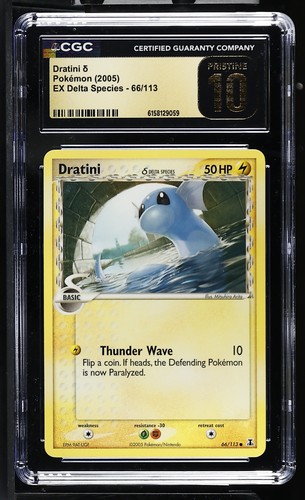 Dratini δ graded CGC 10 for sale on eBay