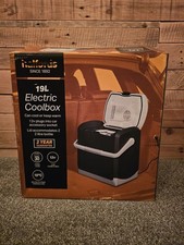 NEW Halfords 19L Electric Coolbox 12V Hot & Cold
