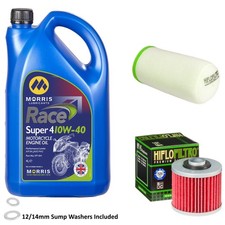 YFM 700 Raptor Quad Air Oil Filter Kit Morris Race Super 4 10w40 4L Yamaha 2019